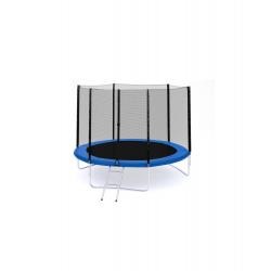 Батут FS 8ft (2.44 м.) с защитной сеткой и лестницей