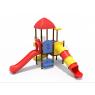 Детский игровой комплекс ИК‑009 NEW (с винтовой горкой и горкой-трубой)